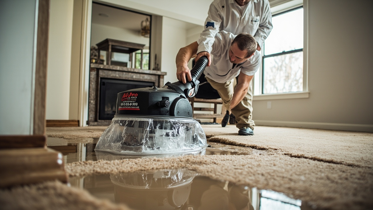 How Professional Water Damage Carpet Extraction Works