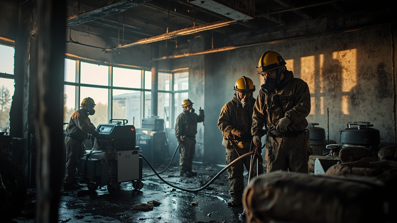 Our Commercial-Grade Fire and Smoke Mitigation Protocol