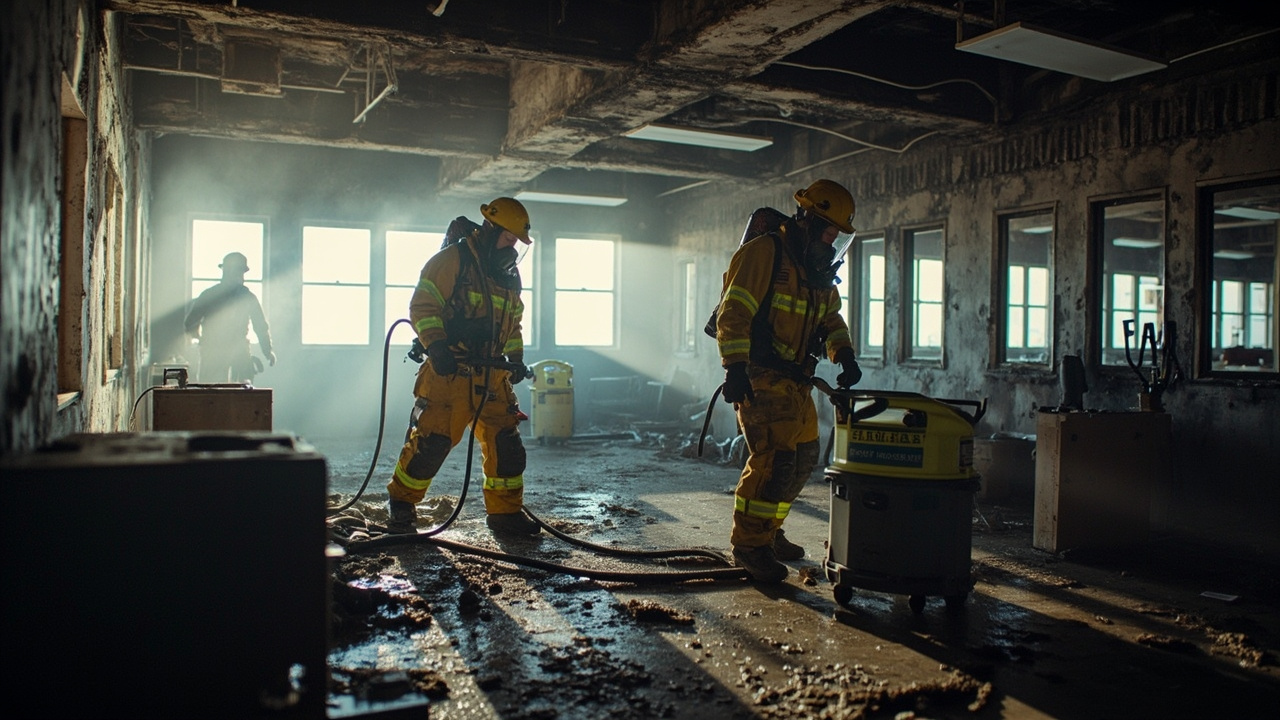 Commercial Fire & Smoke Cleanup in Milwaukee – Minimize Downtime and Protect Your Business Operations