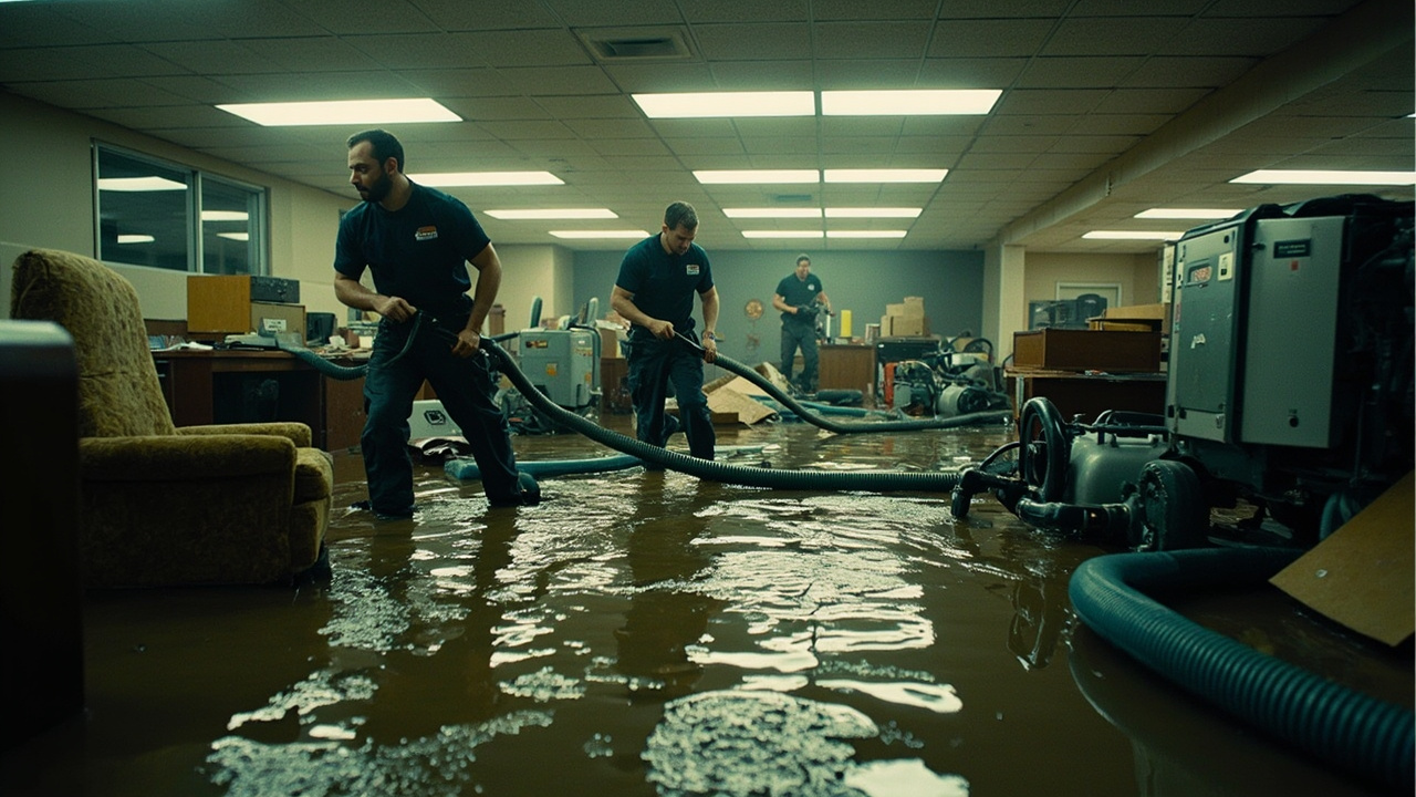 Our Commercial Water Damage Repair Protocol