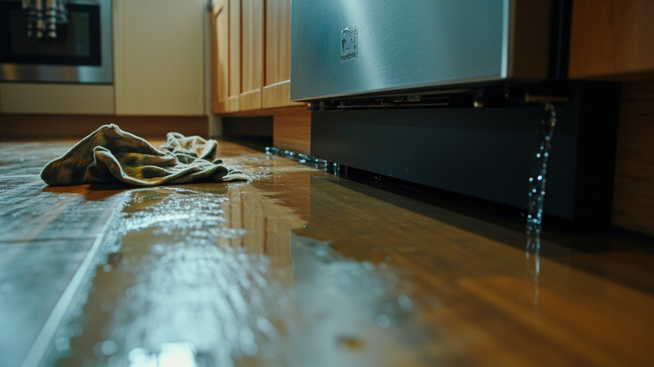 How Professional Dishwasher Leak Emergency Services Stop Damage