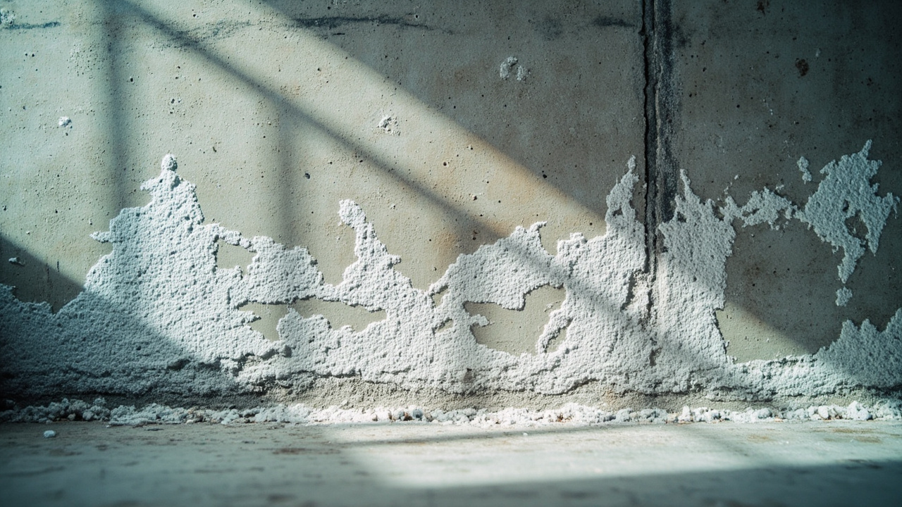 Why Milwaukee Basements and Concrete Slabs Develop White Powder Deposits