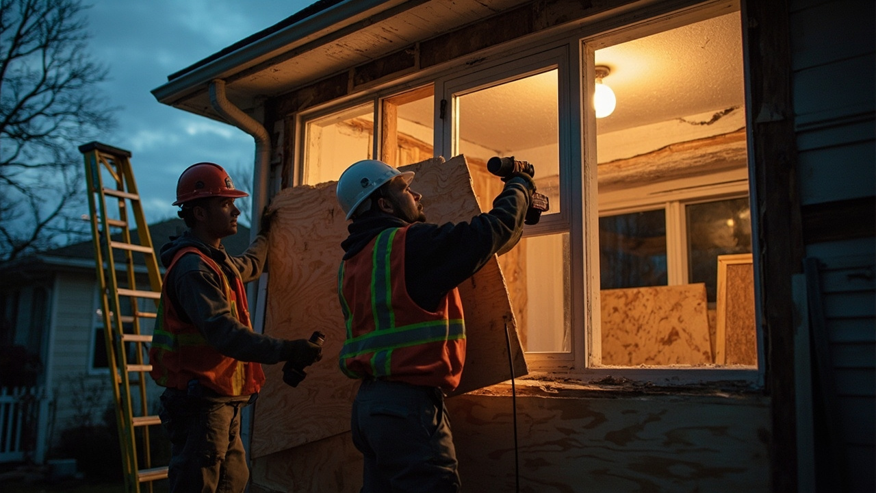 Broken Glass and Open Entryways Create Cascading Damage in Milwaukee