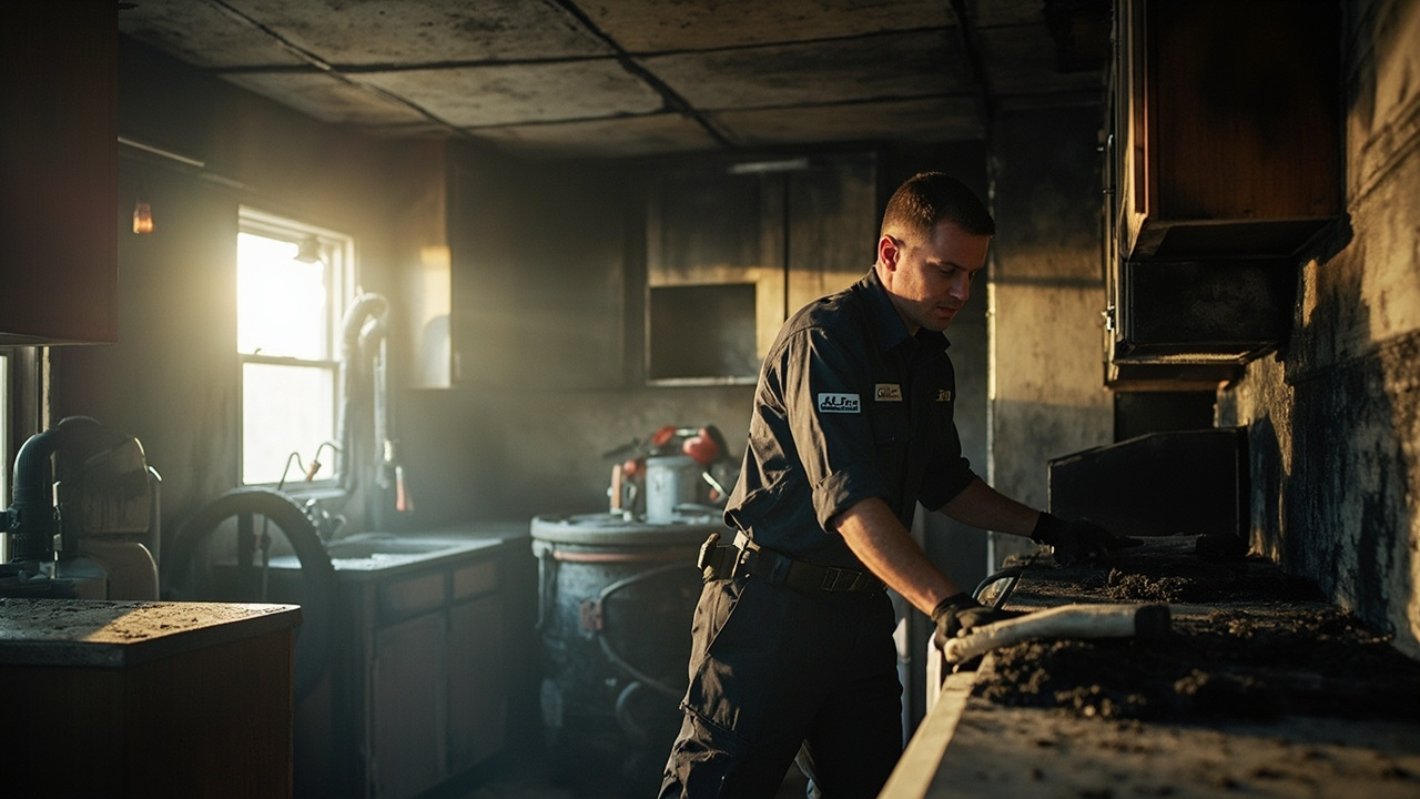 Our Smoke Damage Cleanup Process Eliminates Contamination You Cannot See