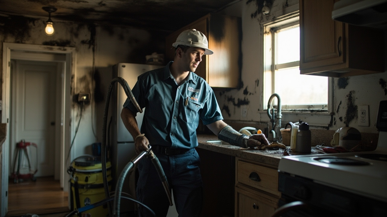 Fire & Smoke Damage Restoration in Milwaukee – 24/7 Emergency Response with Complete Soot and Odor Removal