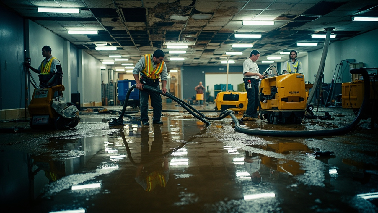 Fire Sprinkler Water Cleanup in Milwaukee – 60-Minute Response for Accidental Discharge Flooding