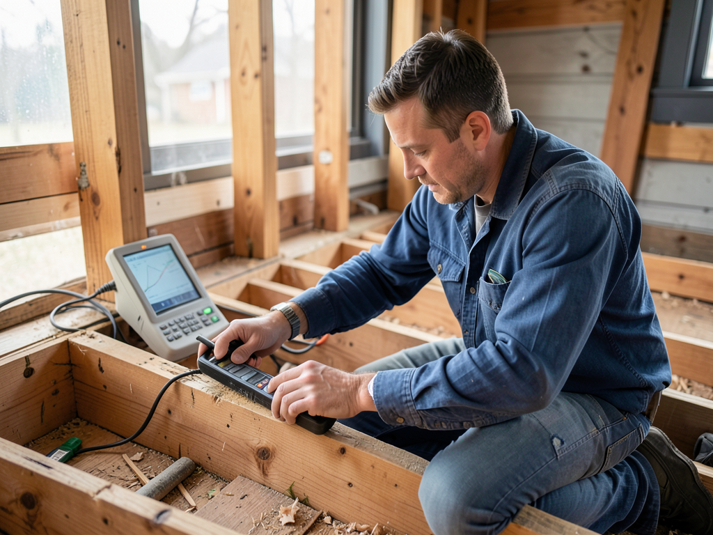 Hidden structural damage to floor joists after a l