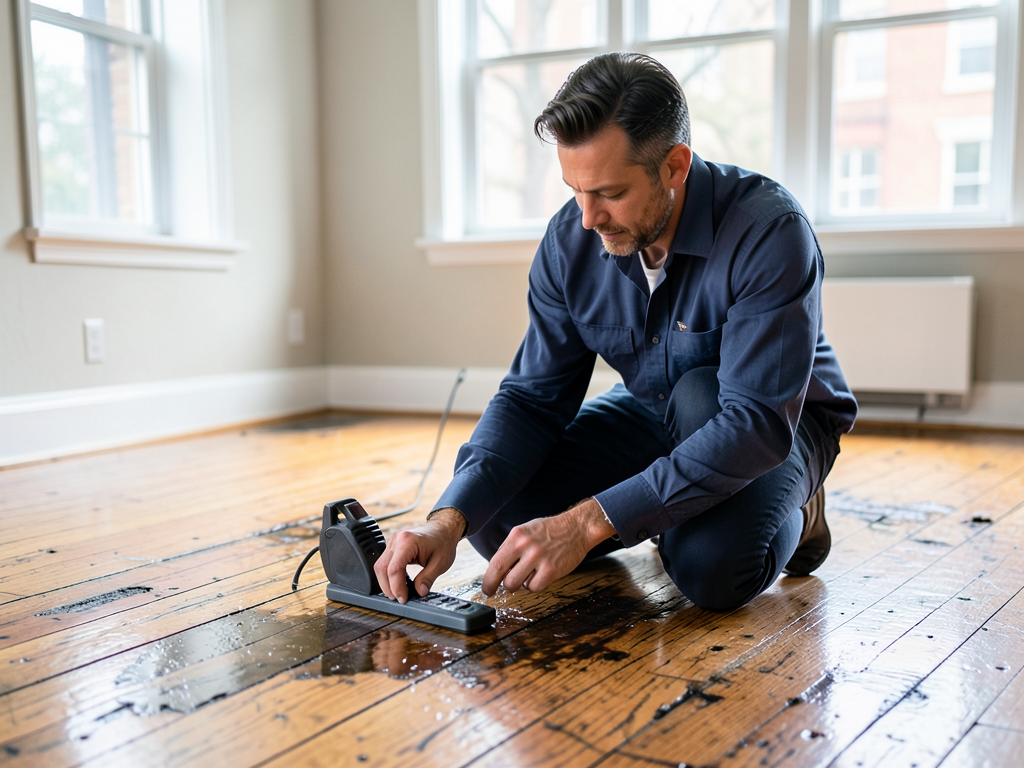 How to save your hardwood floors after a leak in w