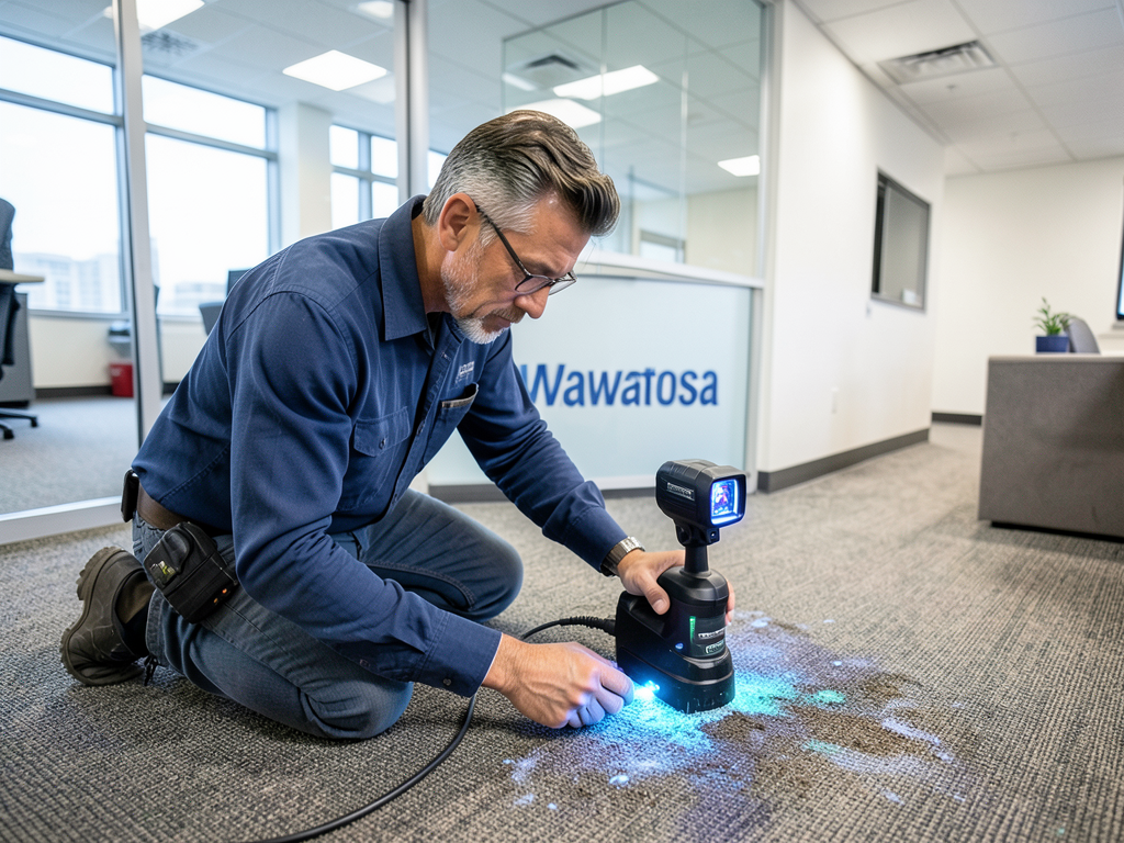 Restoring heavy commercial carpeting in Milwaukee office parks and call centers