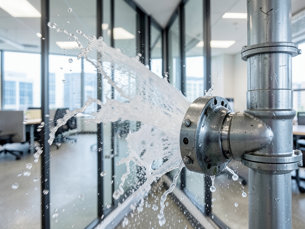 Why a commercial fire sprinkler mishap in downtown